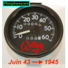 Compteur Miles Willys, collection. 3eme Mle