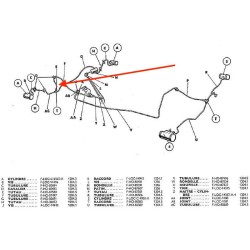 Flexible frein avant - MOYEN