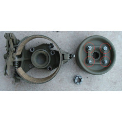 Jeu 4 boulons fixation poulie frein main