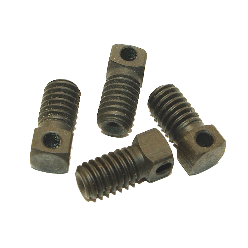 Vis tête carrée verrouillage axe de leviers