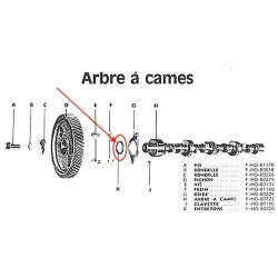 Entretoise pignon celoron et bride