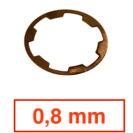 Cale réglage pignon synchro - 0,8 mm