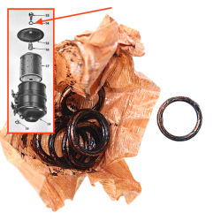 Rondelle cuivre couvercle filtre huile