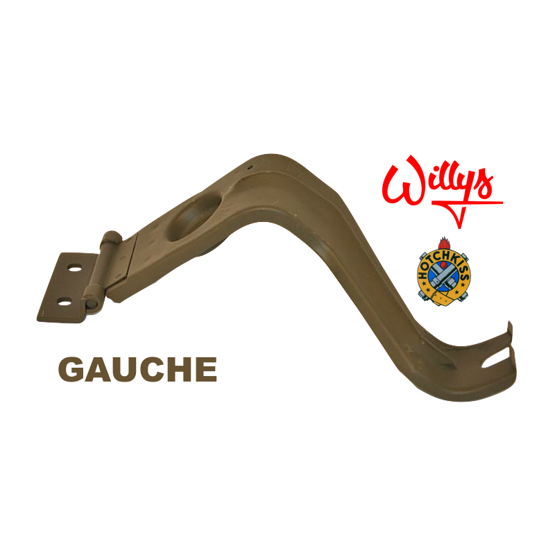 Support phare gauche - Willys - M201