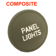 Bouton de tirette  "Panel Lights" - Plastique 1944