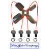 Kit fixation hélice ventilateur - FORD