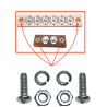 Kit fixation bloc bornes jonctions / carrosserie
