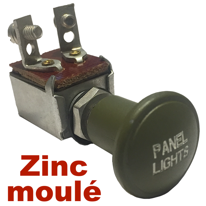 Interrupteur PANEL LIGHTS - Zinc moulé