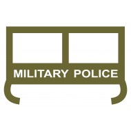 Pochoir Jeep Military Police