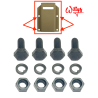 Kit fixation passant sangle jerrycan - WILLYS