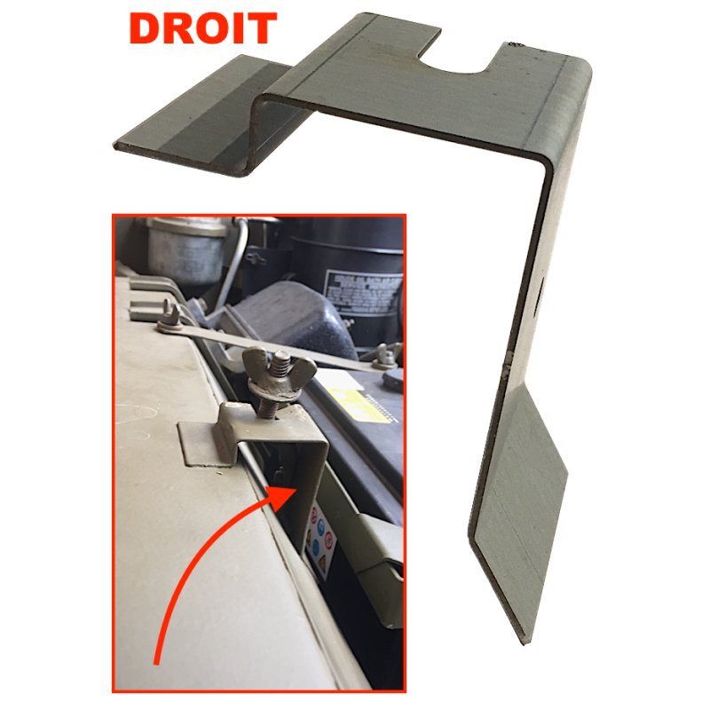 Appui support phare / aile - Droit