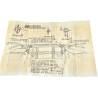 Gousset triangulaire renfort panneau caisse AR
