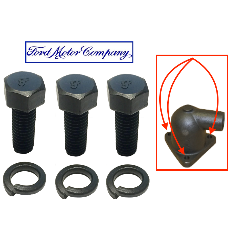 Kit fixation pipe eau - Ford GPW