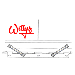 Kit tresses masse capot / caisse