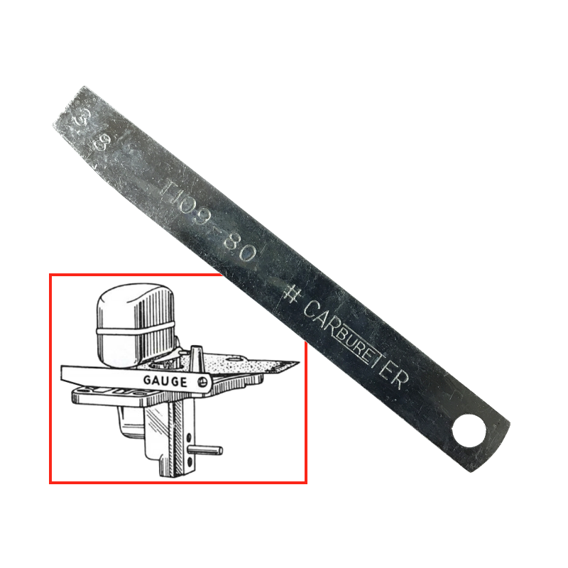 Jauge réglage flotteur carburateur CARTER