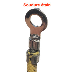 Câble alimentation phare AV droit - type US