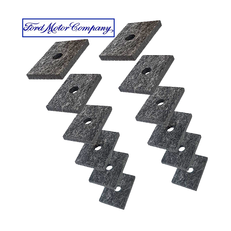 Jeu cales en feutre entre châssis et caisse - Ford GPW