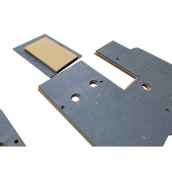 Cloison pare feu Willys / FORD multicouches