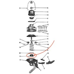 Soufflet axe membrane pompe essence