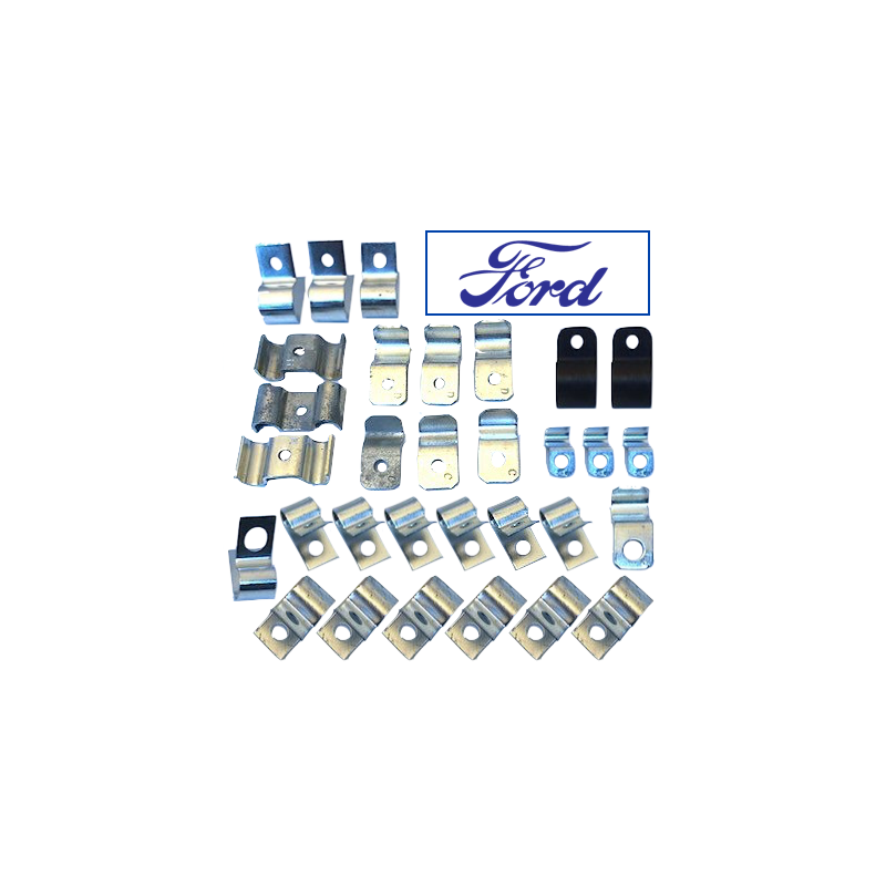 Kit collier fixation du faisceau pour Jeep Ford GPW