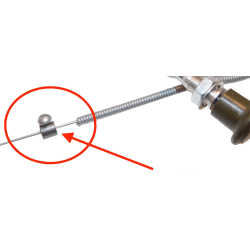 Arrêtoir cables de tirettes Choke et Throttle