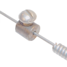 Arrêtoir cables de tirettes Choke et Throttle