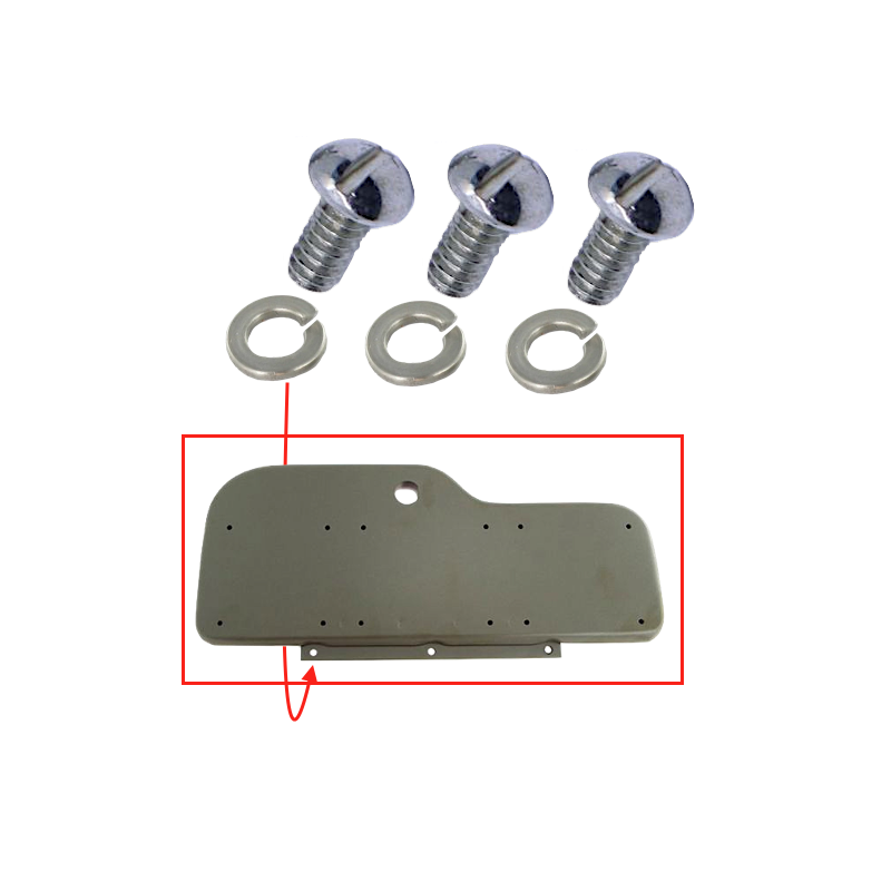 Kit vis fixation porte boîte à gants