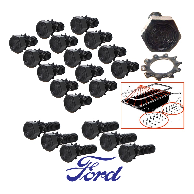 Vis US carter bas moteur - Tête creuse - 5/16 UNC