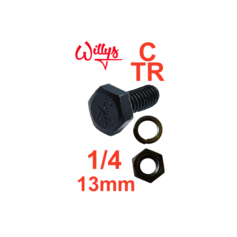 Boulon 1/4 CTR 13mm - WILLYS