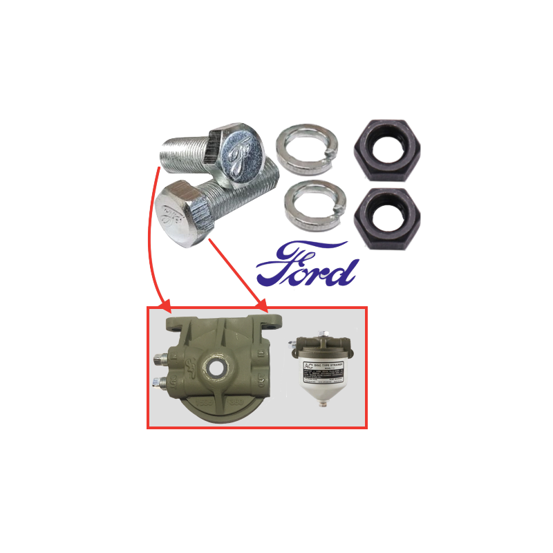 Vis fixation couvercle filtre essence - la paire