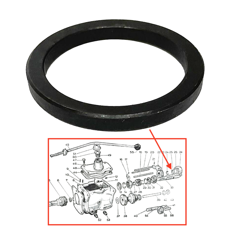Entretoise joint SPI 1er modèle
