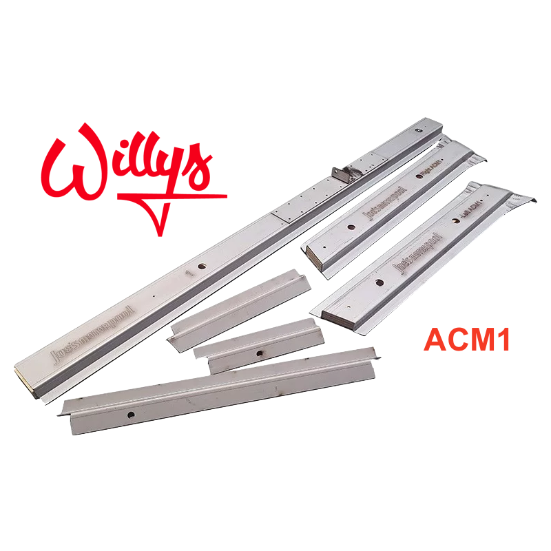 Kit omégas renforts plancher avant ACM1 - WILLYS