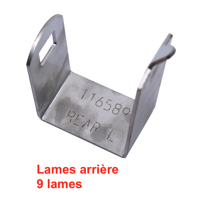 Bride lames suspension arrière - 9 lames