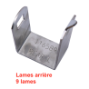 Bride lames suspension arrière - 9 lames
