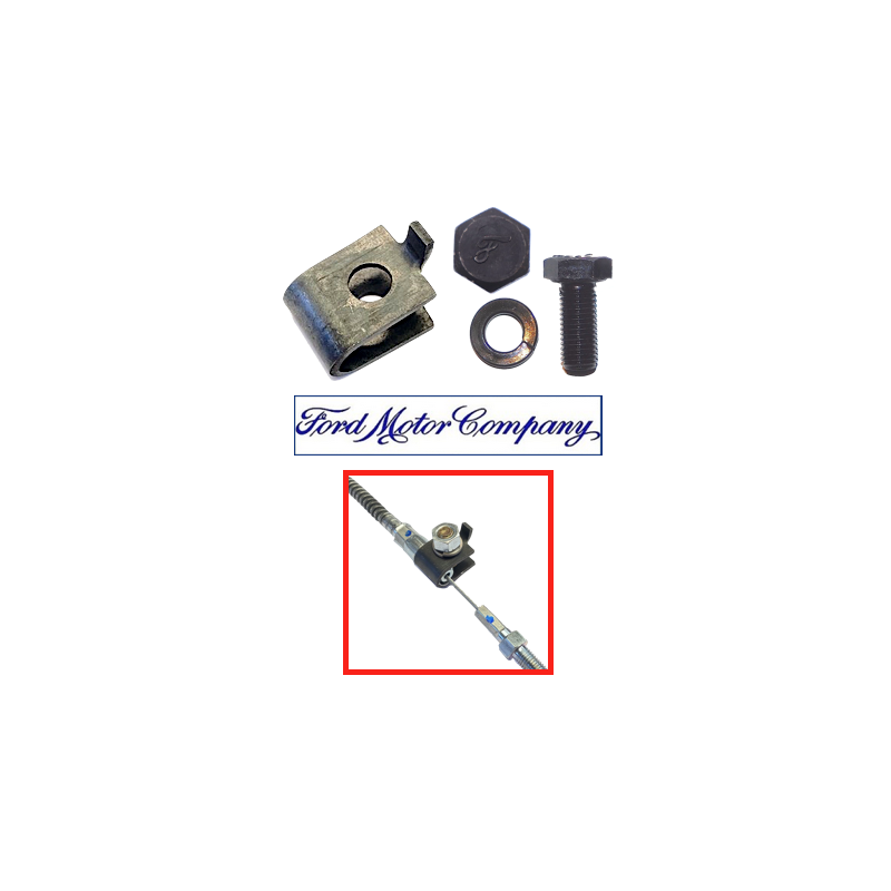 Bride câble frein main haut ou bas - STD FORD