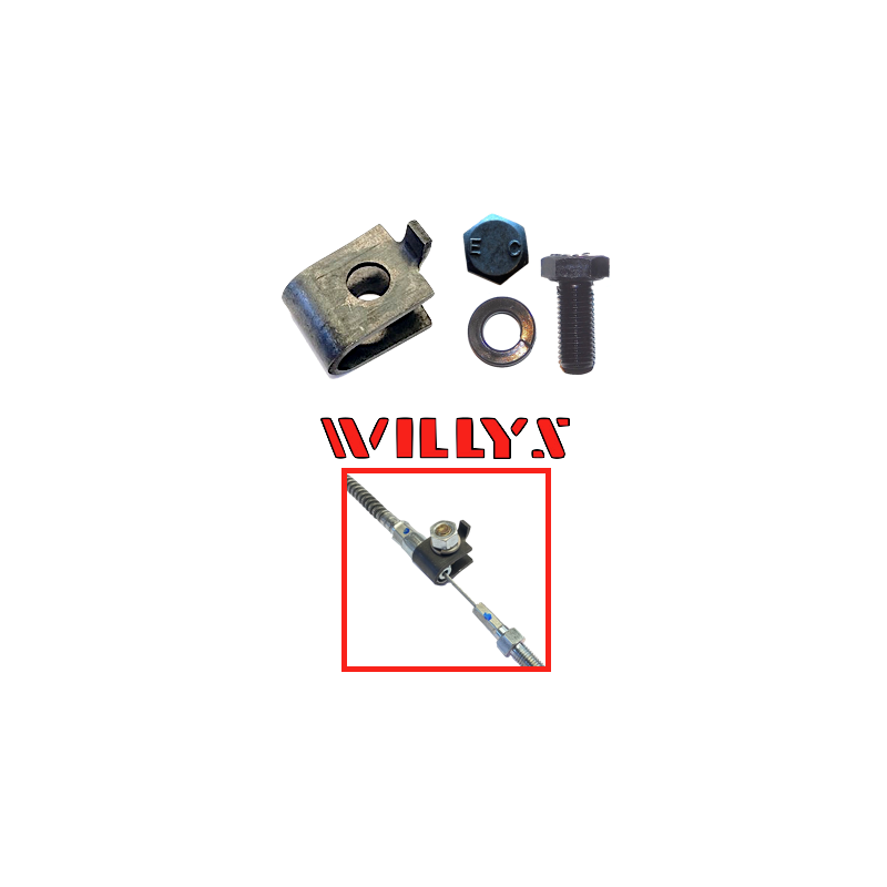 Bride câble frein main9 haut ou bas - STD WILLYS