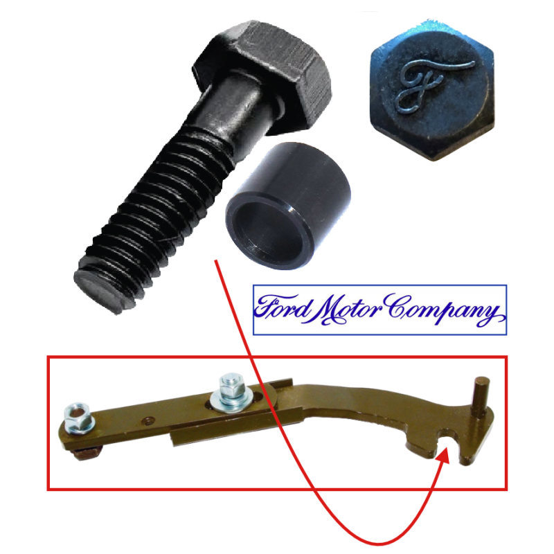 Kit vis + rouleau tendeur de dynamo sur dynamo - FORD