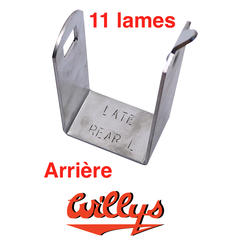 Bride lames suspension "Late" - 11 lames