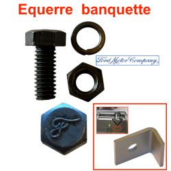 Boulon fixation équerre banquette - FORD