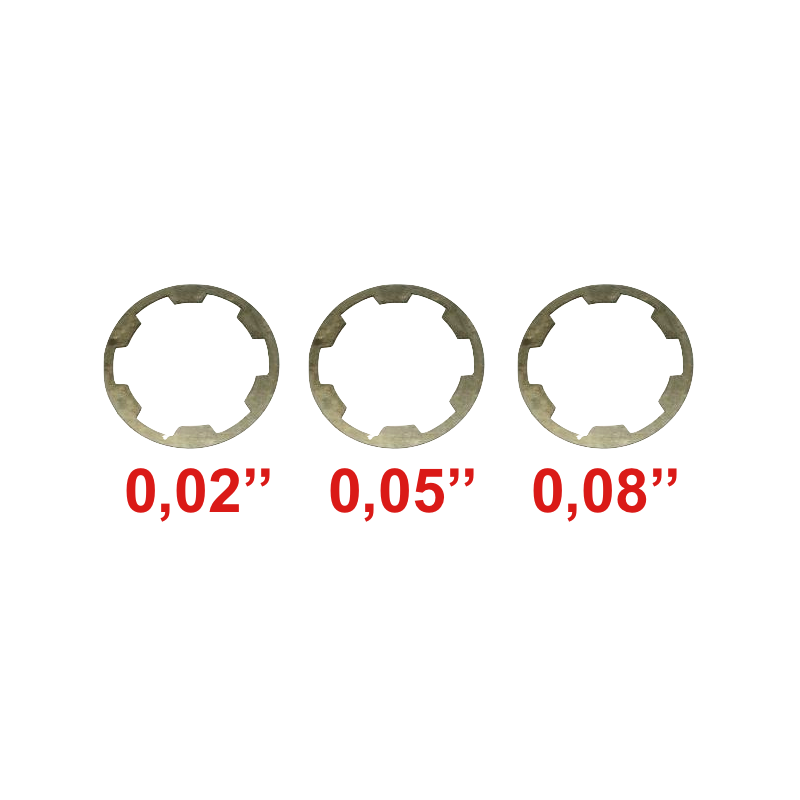 CALE REGLAGE PIGNON SYNCRO BV - 03 cales