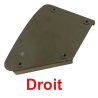 Tôle accoudoir - DROIT