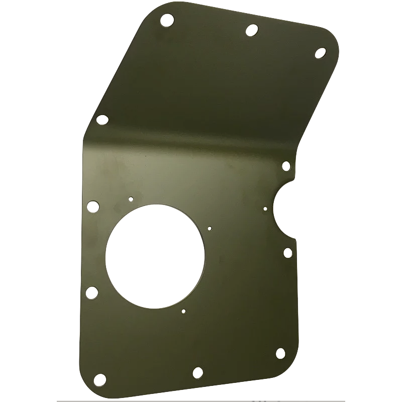 Plaque de visite BV sur plancher AV