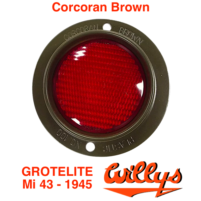 Catadioptre CORCORAN BROWN - GROTELITE - WILLYS