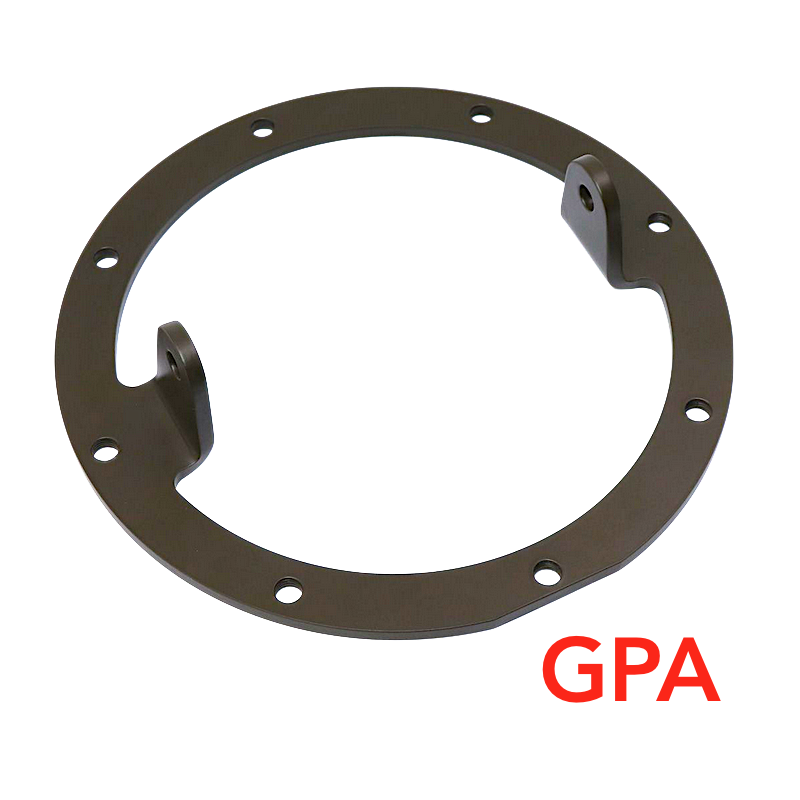 Cerclage carter arbre de transmission à la coque