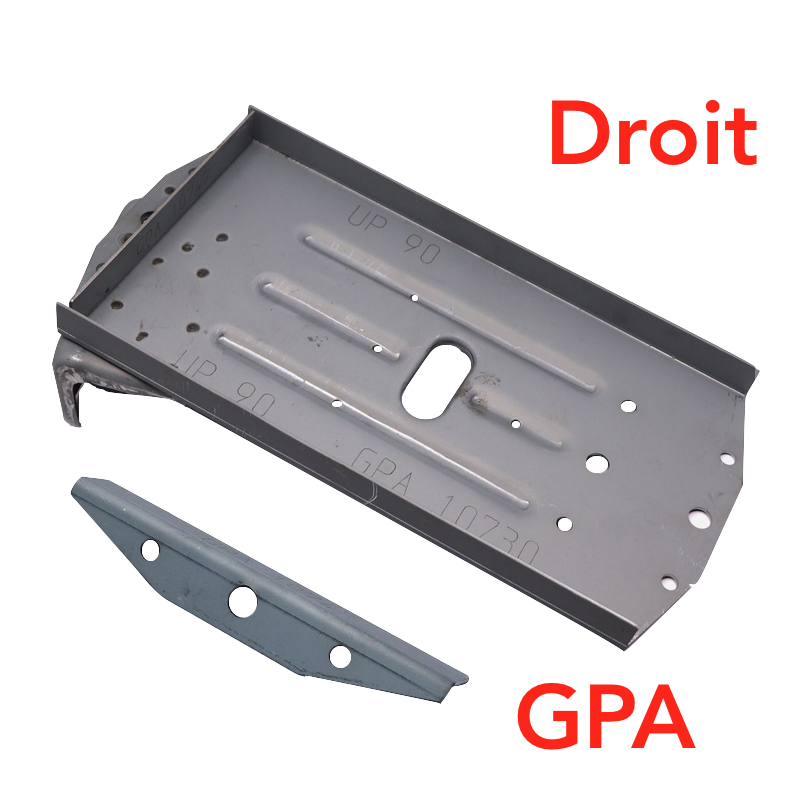 Support batterie - Droit